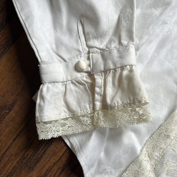 ETRO Ivory/Cream LongSleeved Button Down Top - Picture 5 of 10